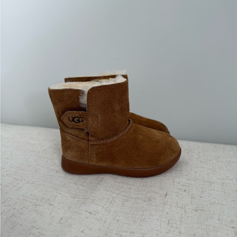 UGG Kids Tan Suede Boots